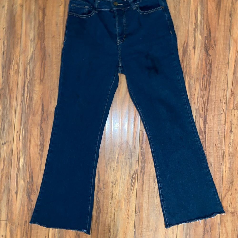 One Republic For All Elegant Dark Blue Flare Jeans 8